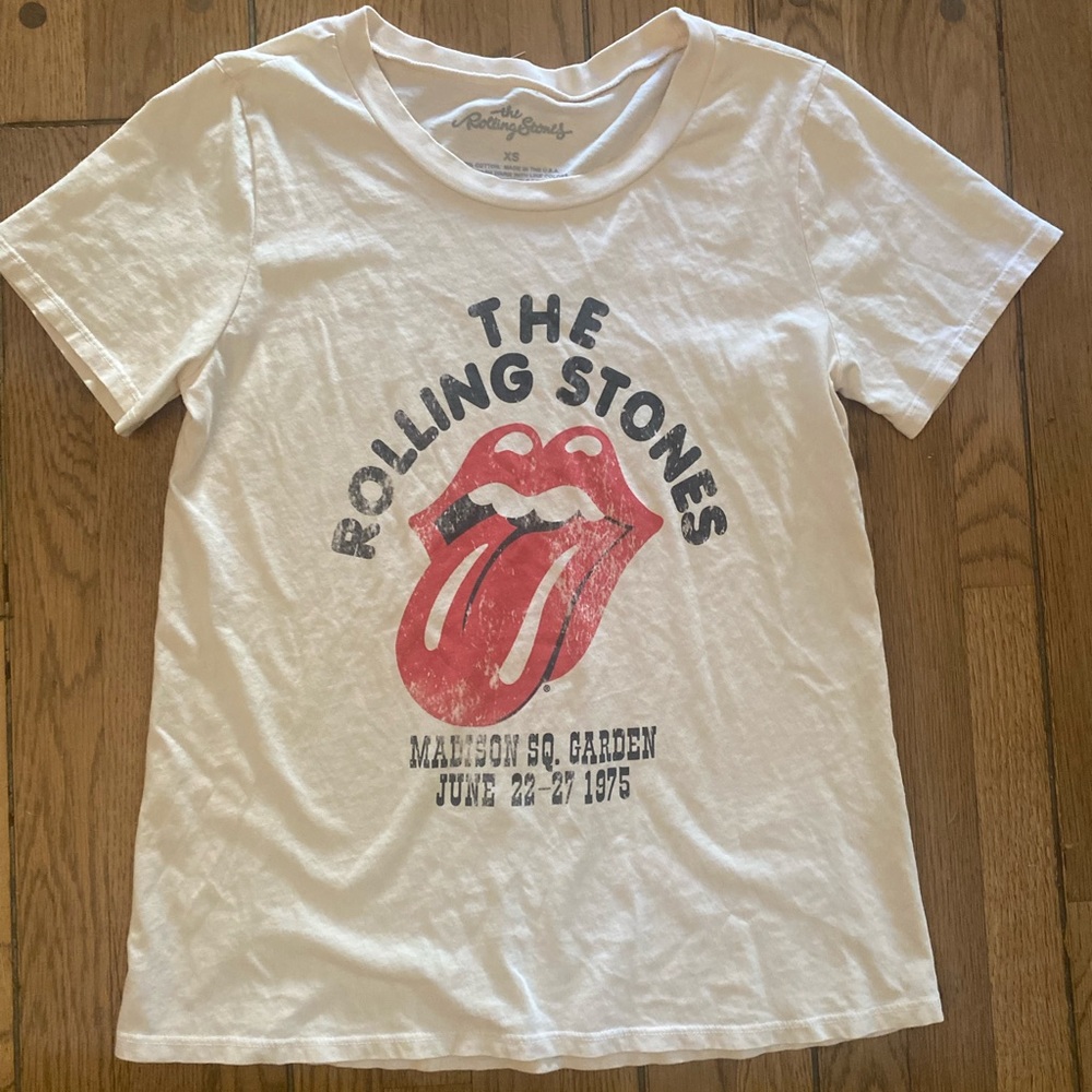 Rolling Stones MSG 1975 Graphic Concert Tee